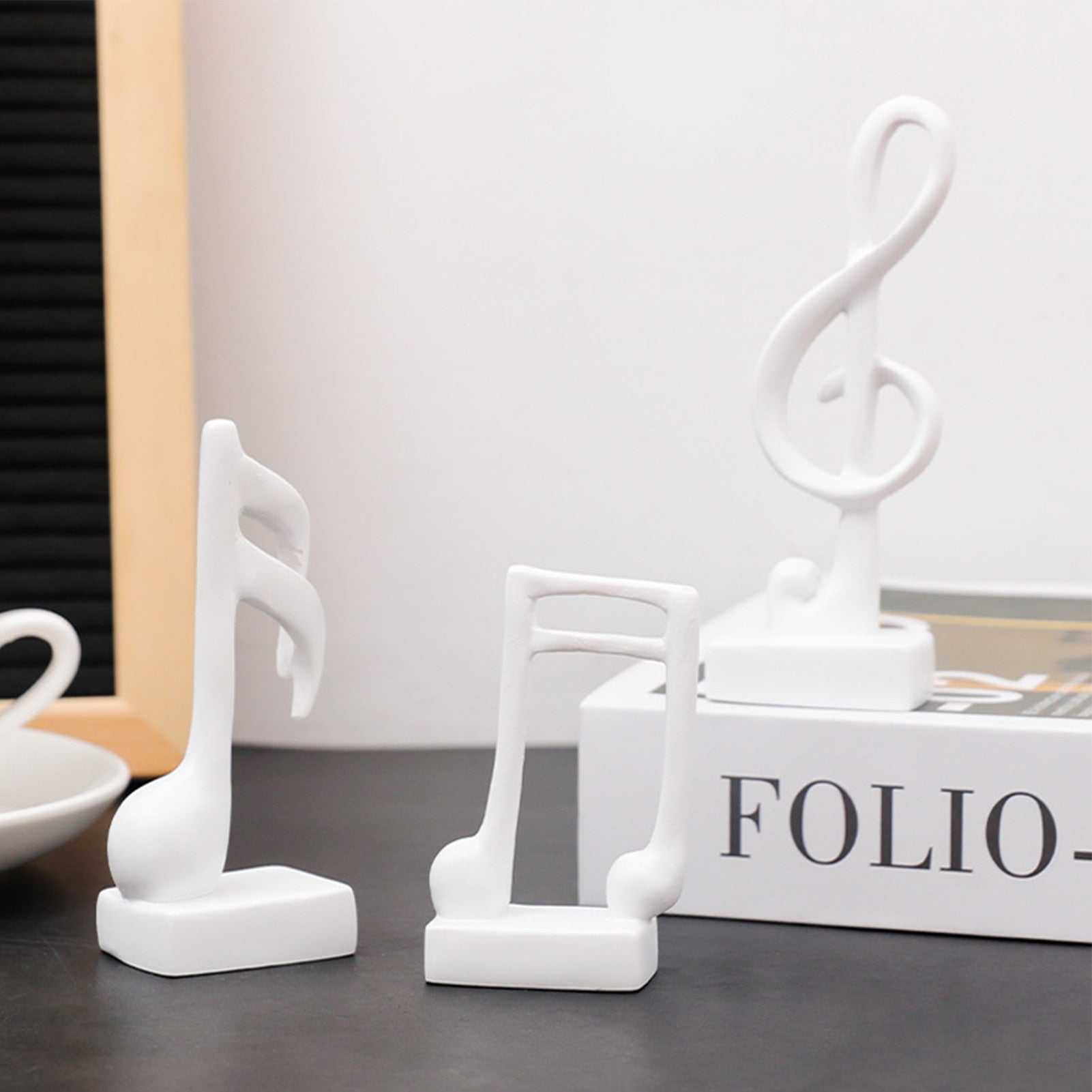 3pcs Musical Note Ornament