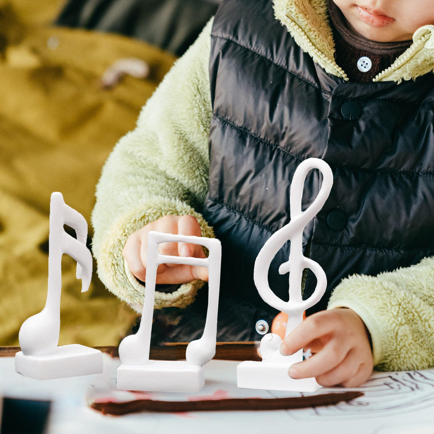 3pcs Musical Note Ornament