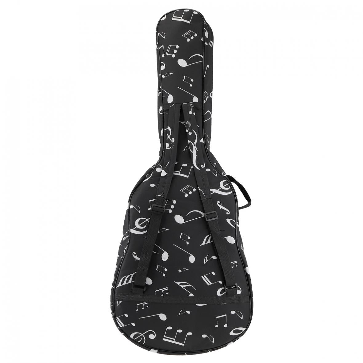 Music Notes Print Guitar Bag