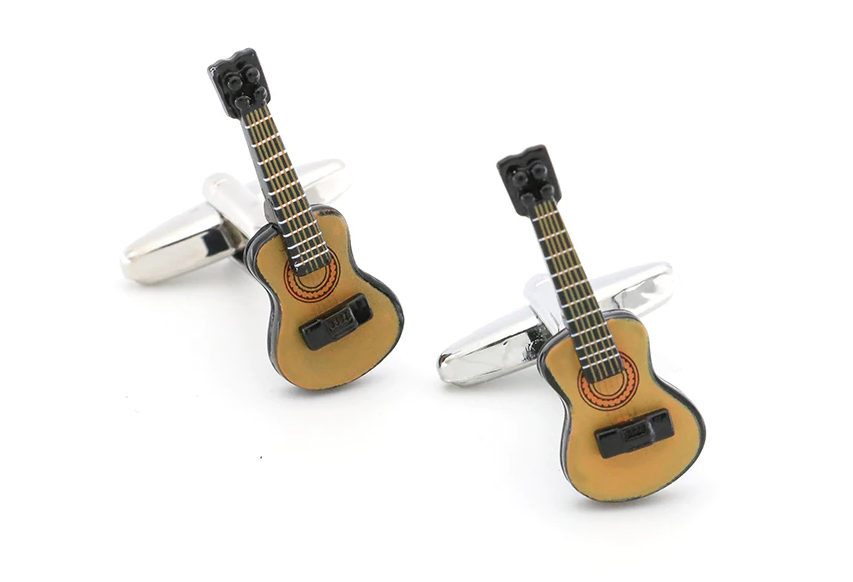 Guitar Design Cufflinks