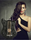 Diamond Violin Top Handbags - Artistic Pod Review
