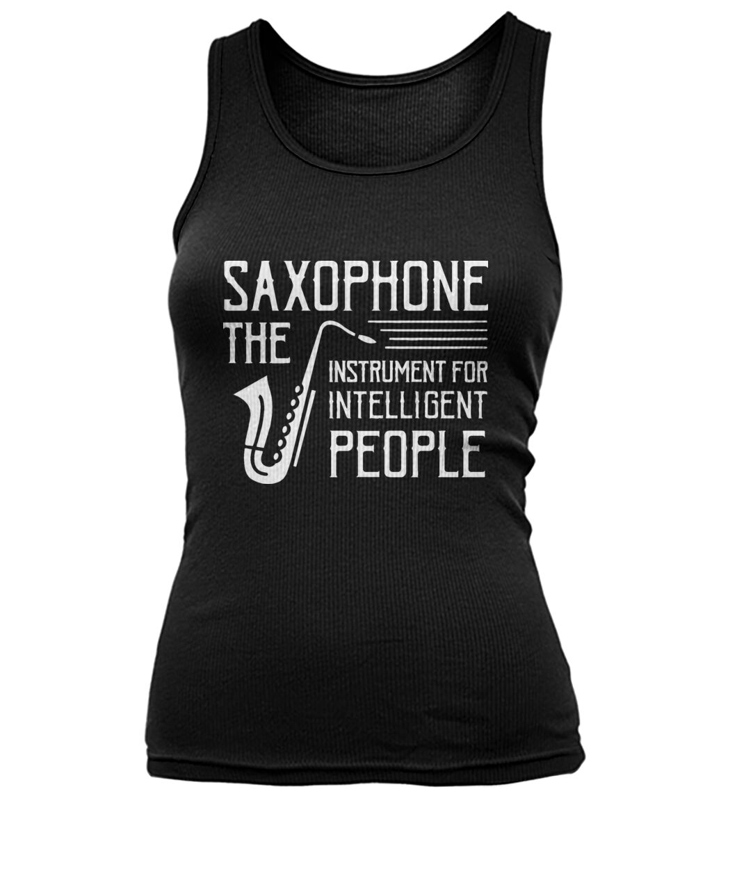 Saxophone Intelligence People Tank Top