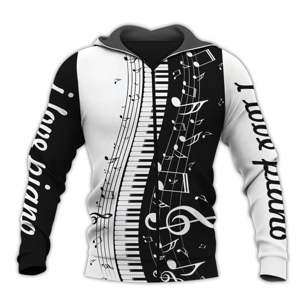 I Love Piano Sweatshirt/Hoodie