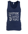 Saxophone Intelligence People Tank Top