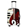 Music Instrument Print Luggage Cover