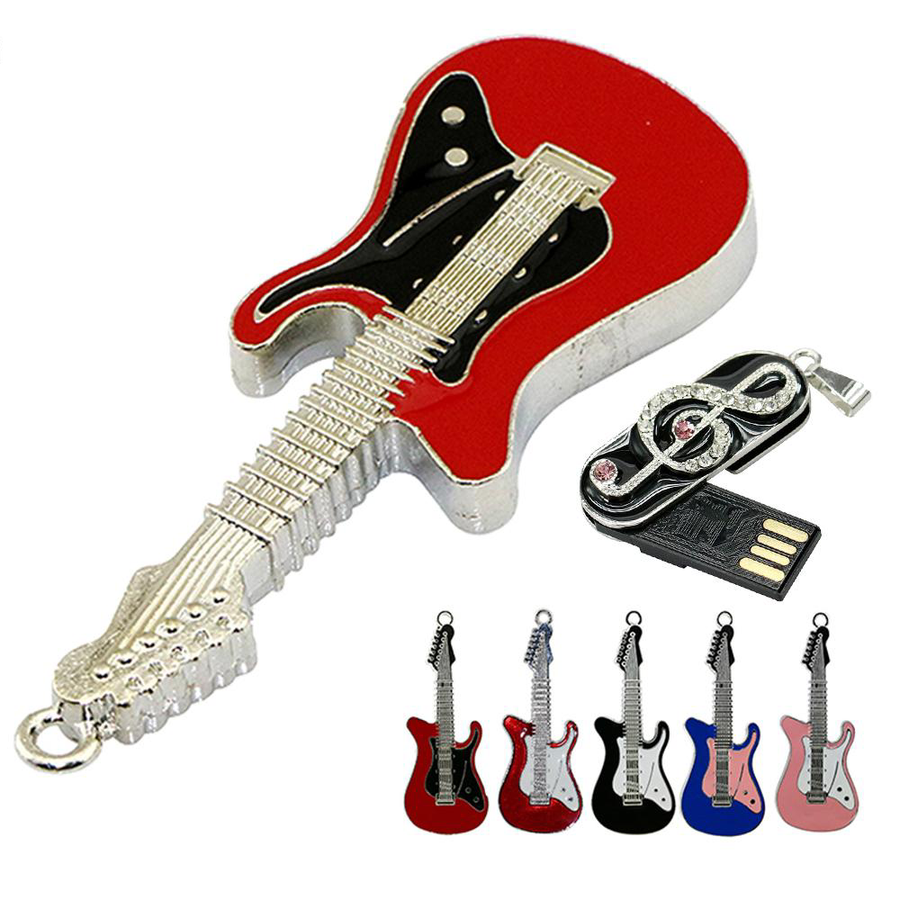 Electric Guitar USB Flash Drive Pendant