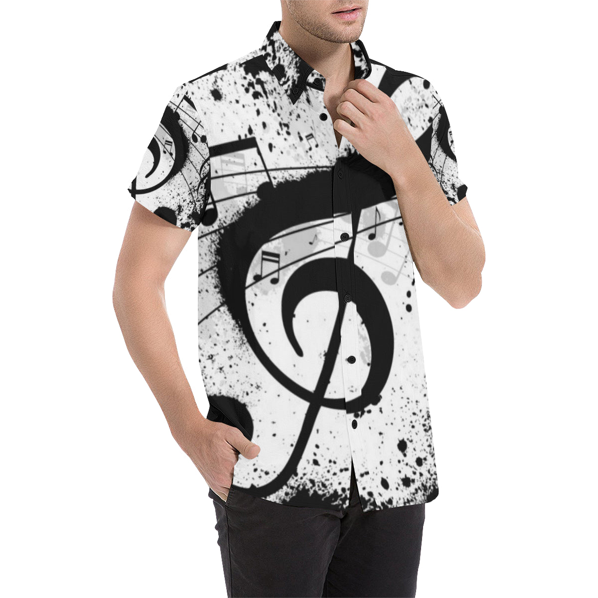 Treble Clef Men's Shirt