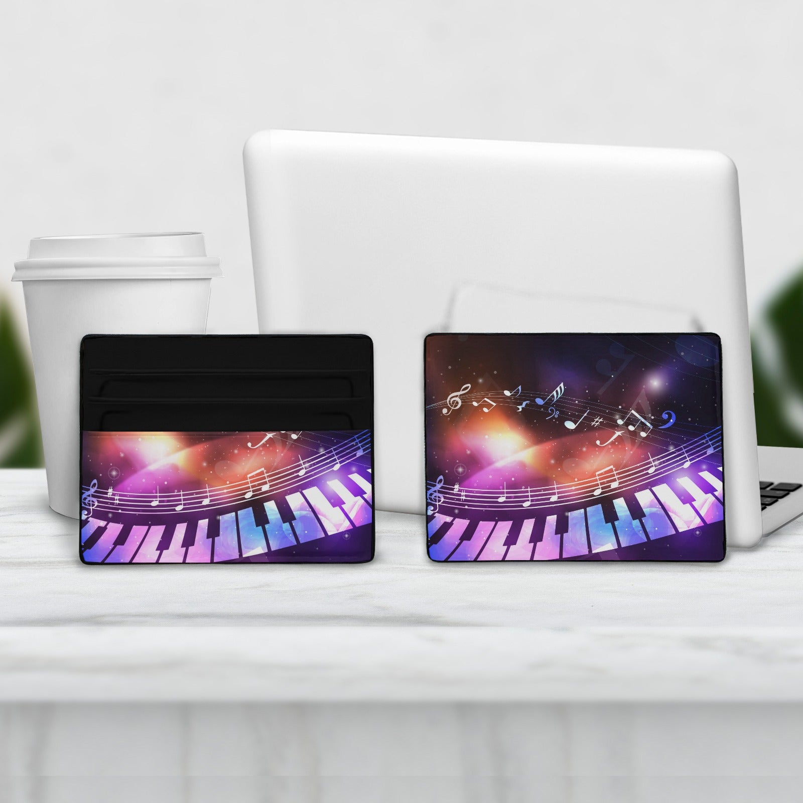 Galaxy Piano Card Holder