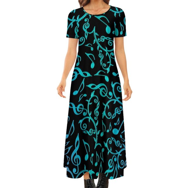 Rainbow Music Notes Dress