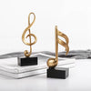 Golden Music Notes Ornament