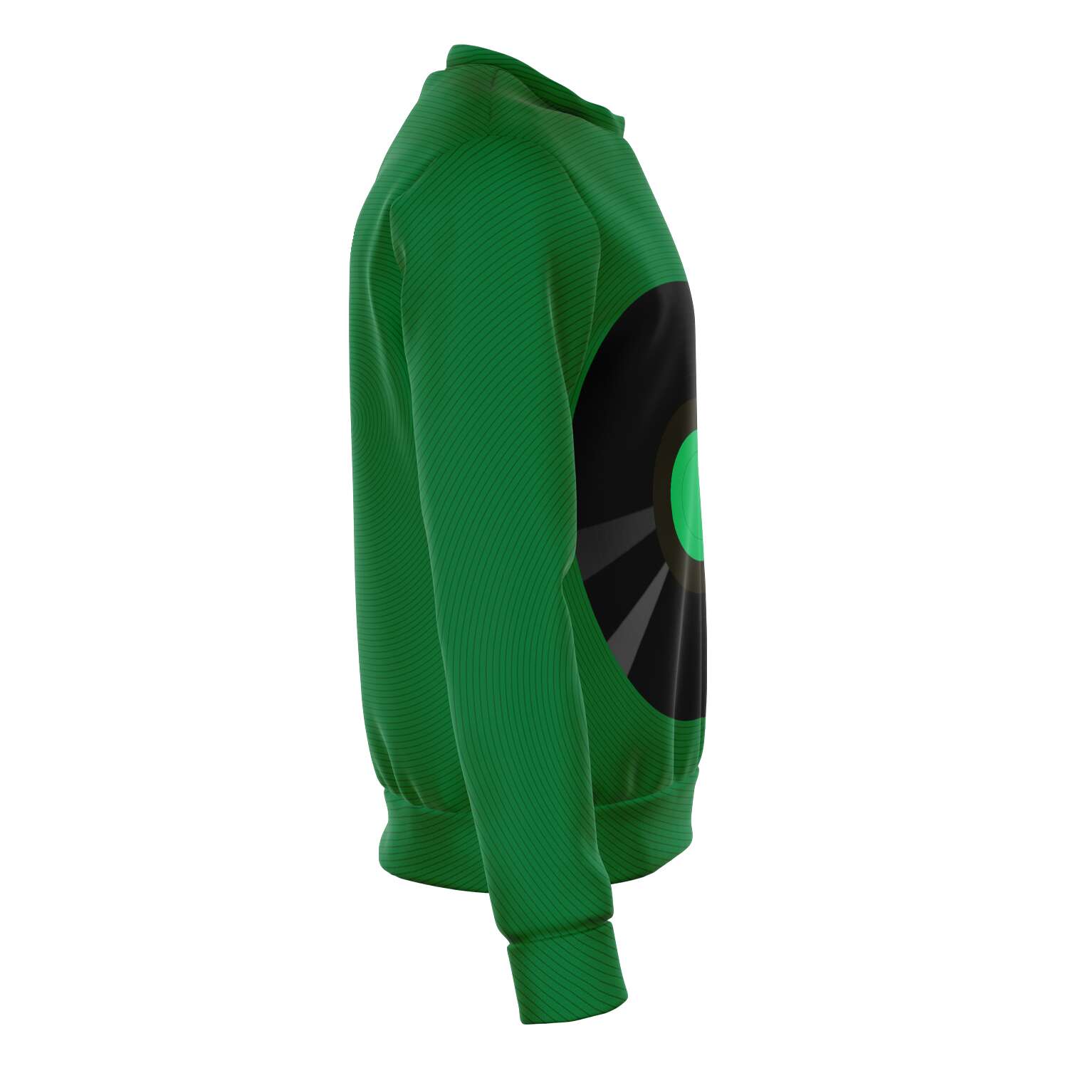Vinyl Record Green Sweatshirt