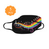Music Notes Rainbow Mask