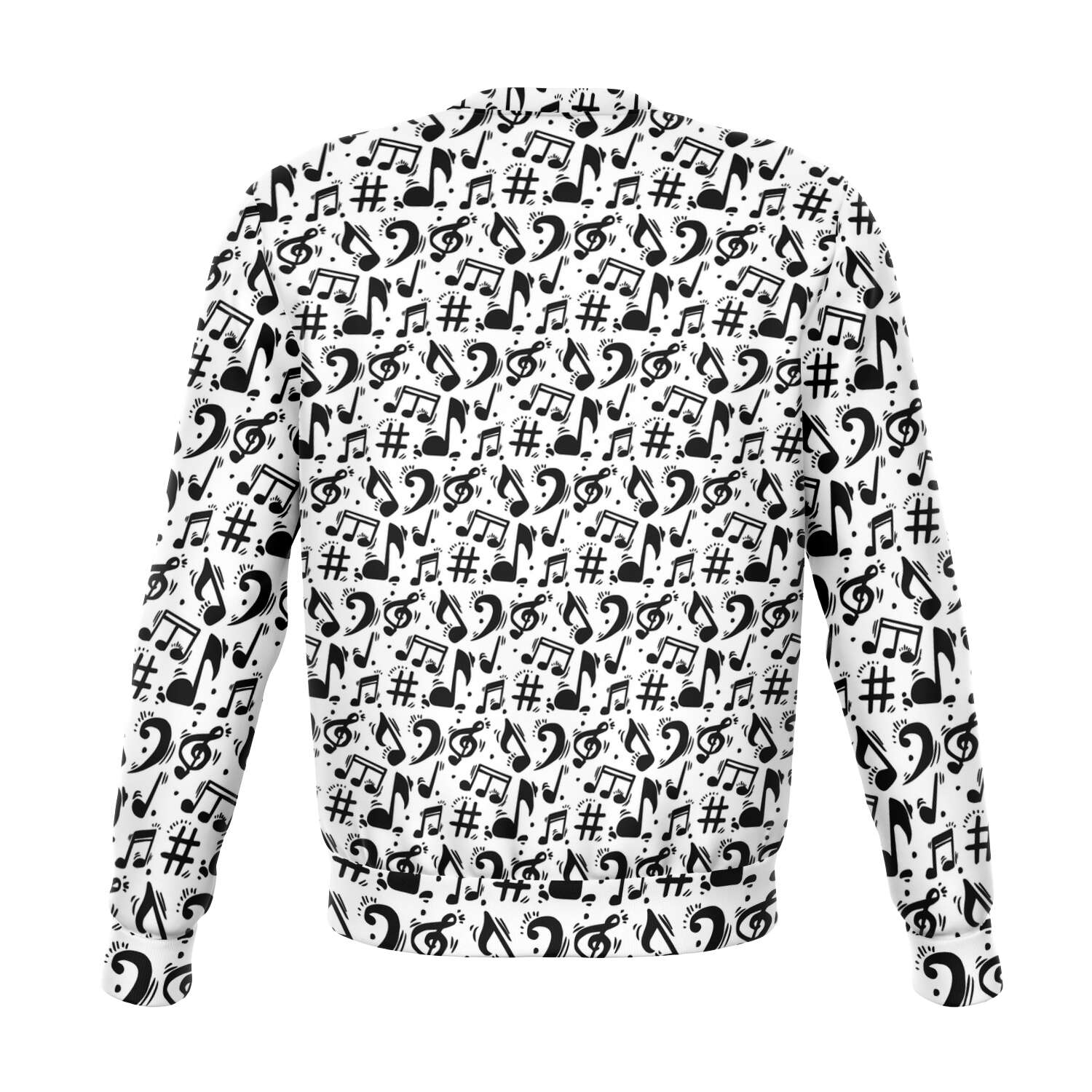 Vinyl Music Notes Sweater