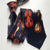 Classic Musical Violin Necktie