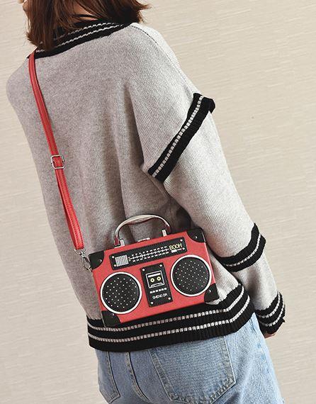 Radio Clutch Handbag
