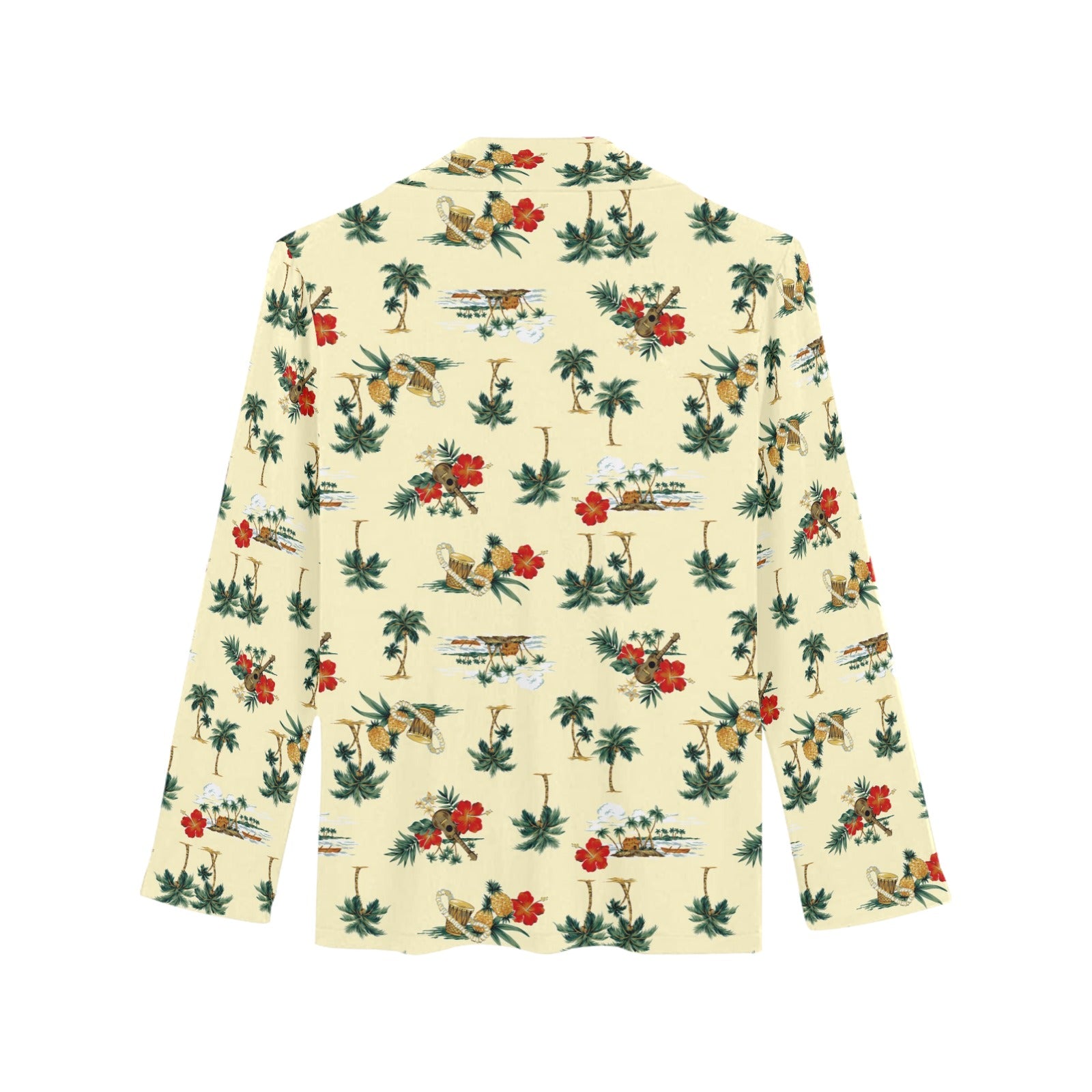 Guitar And Trees Long Sleeve Shirt