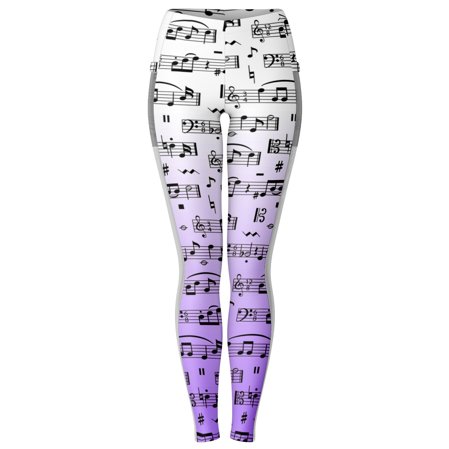 Music Notes Pocket Leggings