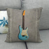 Electric Guitar Gray Pillowcase