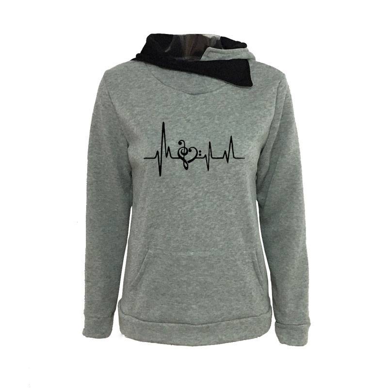 Music Heart Beat Sweatshirt