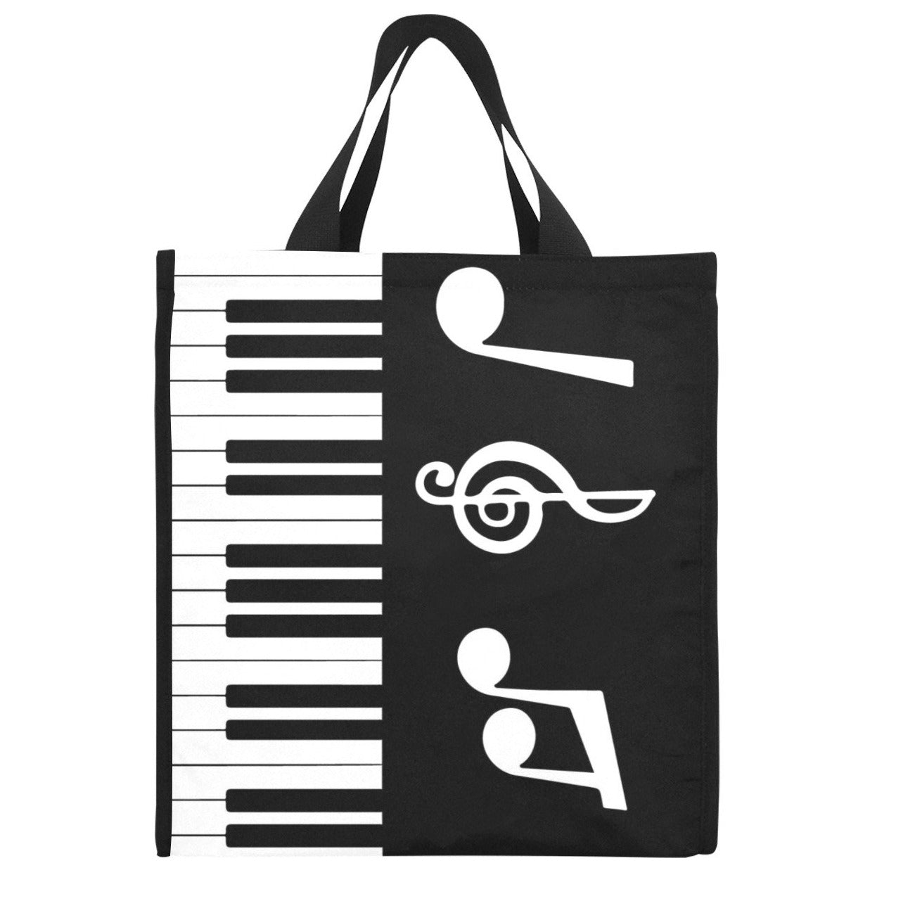 Piano Music Notes Lunch Tote Bag