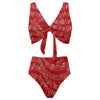 Musical Red Bikini Swimsuit