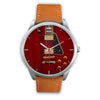 Anniversary Guitar Silver Watch - Mens 40mm / Brown Leather - { shop_name }} - Review