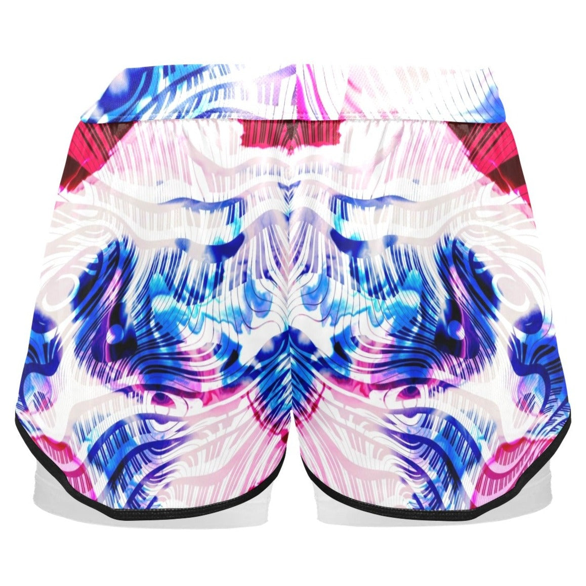 Piano Abstract Color Sports Shorts