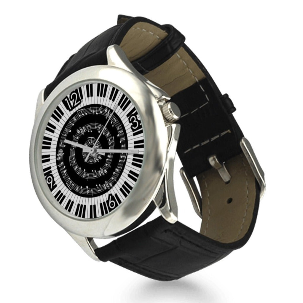 Music Piano Strap Watch