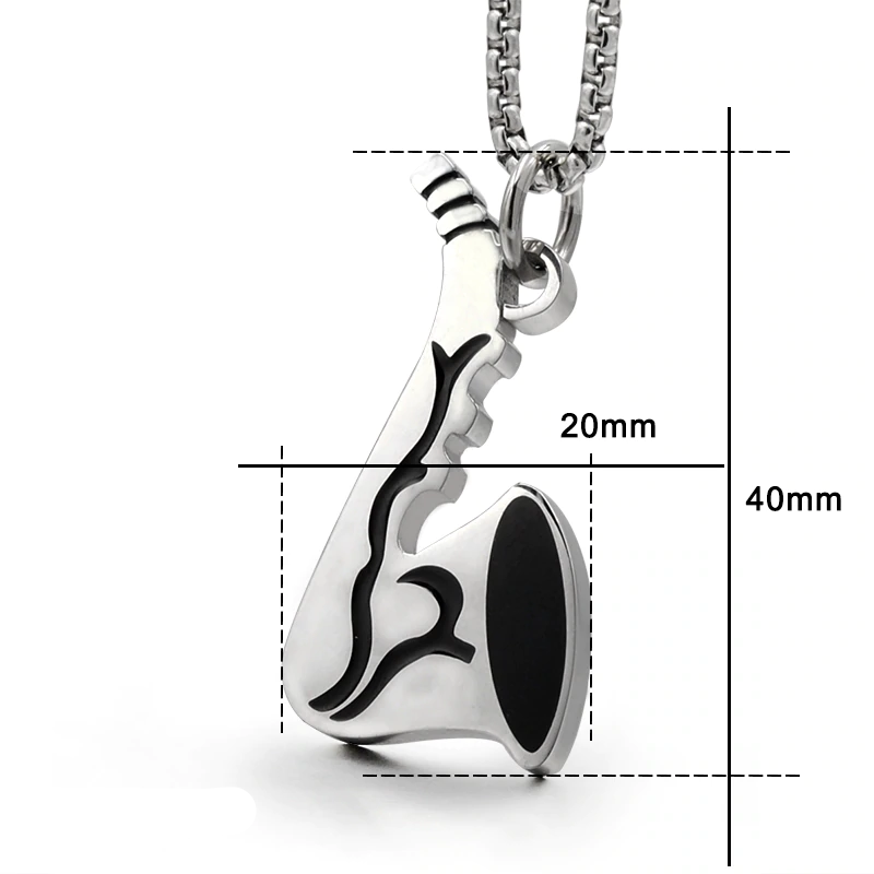 Music Saxophone Necklace