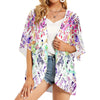 Colorful Musical Chiffon Kimono