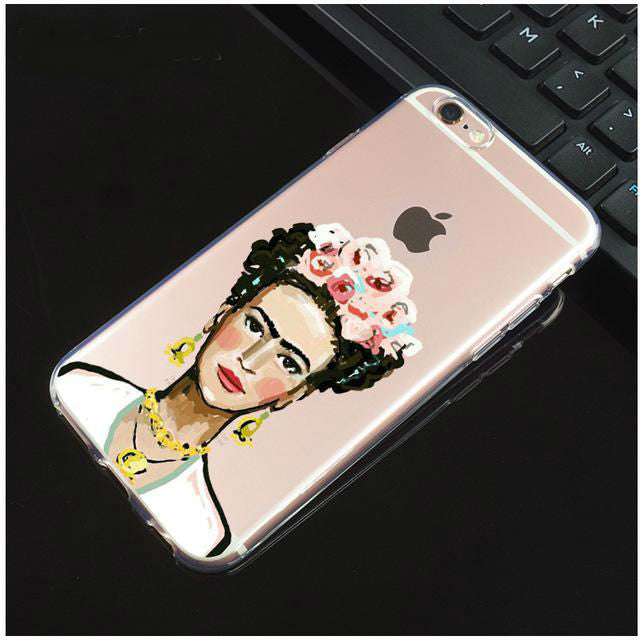 Frida Kahlo Fitted iPhone Cases