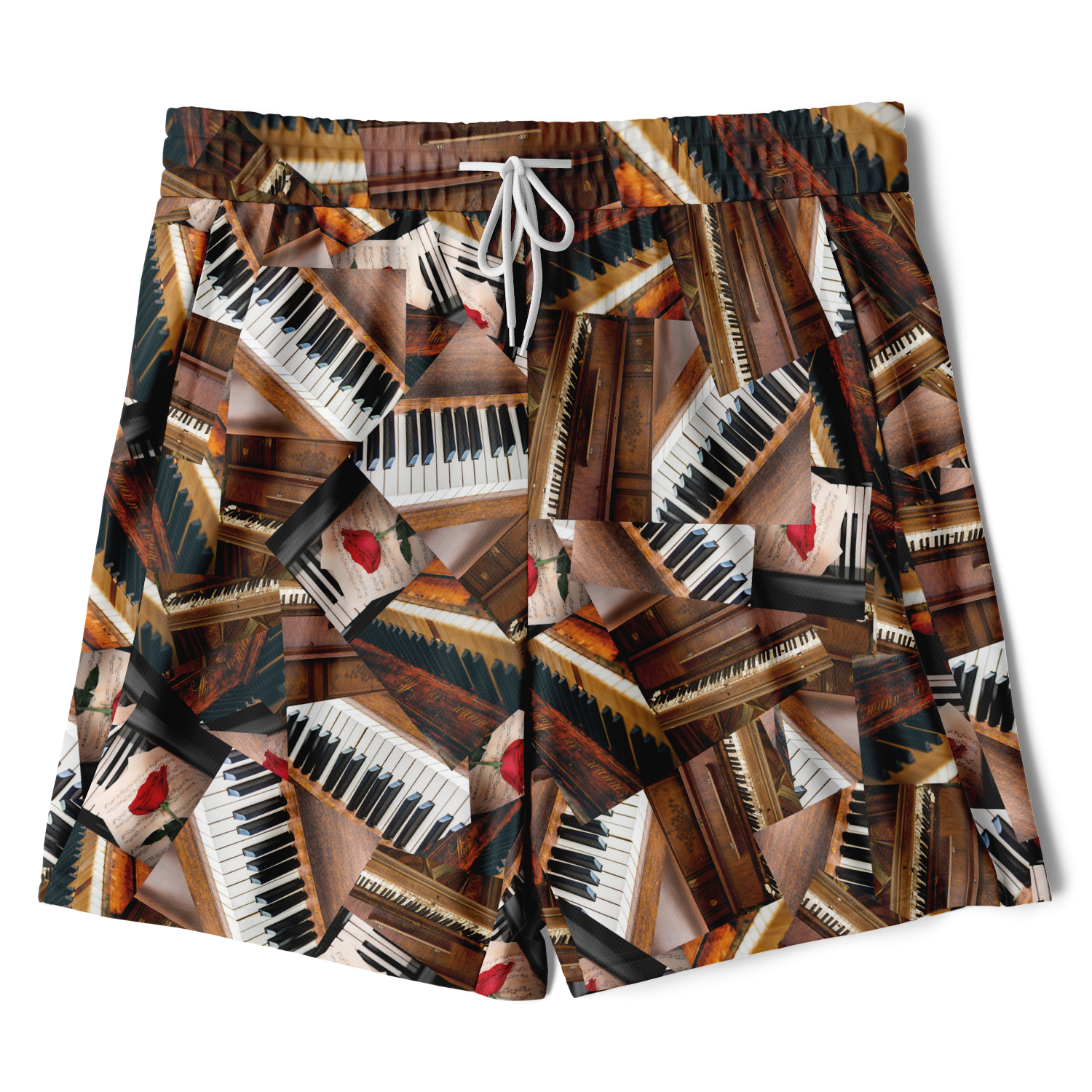 Wooden Piano 2-In-1 Shorts
