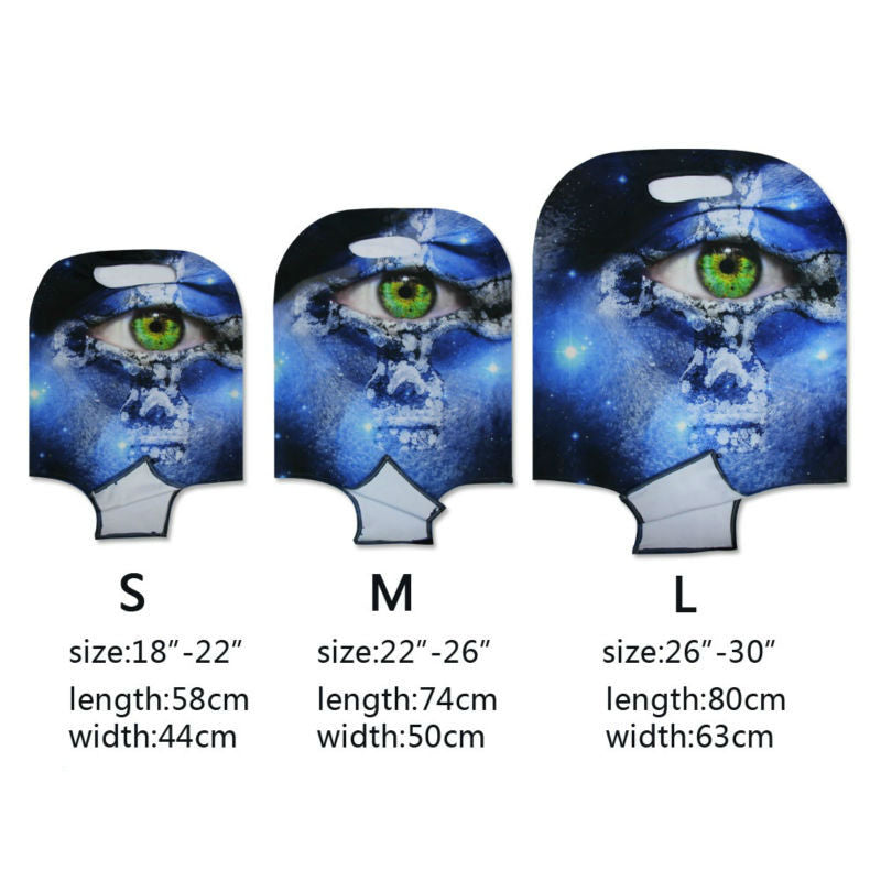 Music Stretch Luggage cover