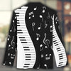 Piano Music Notes Long Sleeve Shirt