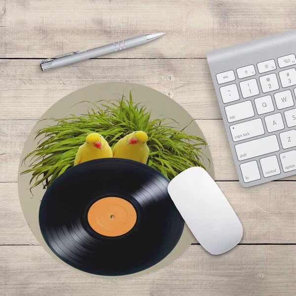 Free - Vinyl Record Mouse Pad