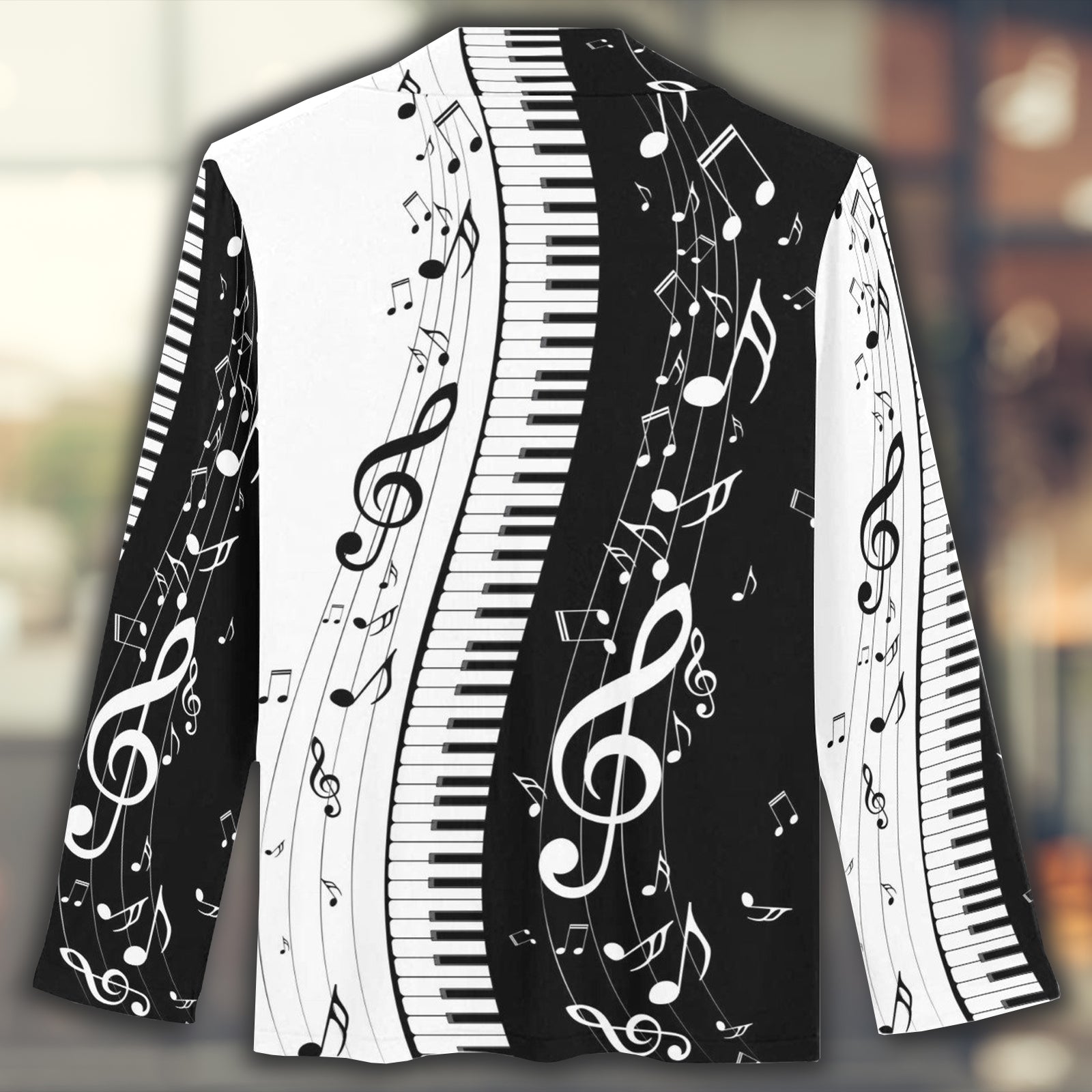 Piano Keys Music Long Sleeve Shirt
