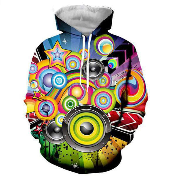 Music 3D Printed Hoodie