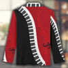 R&B Piano Music Long Sleeve Shirt