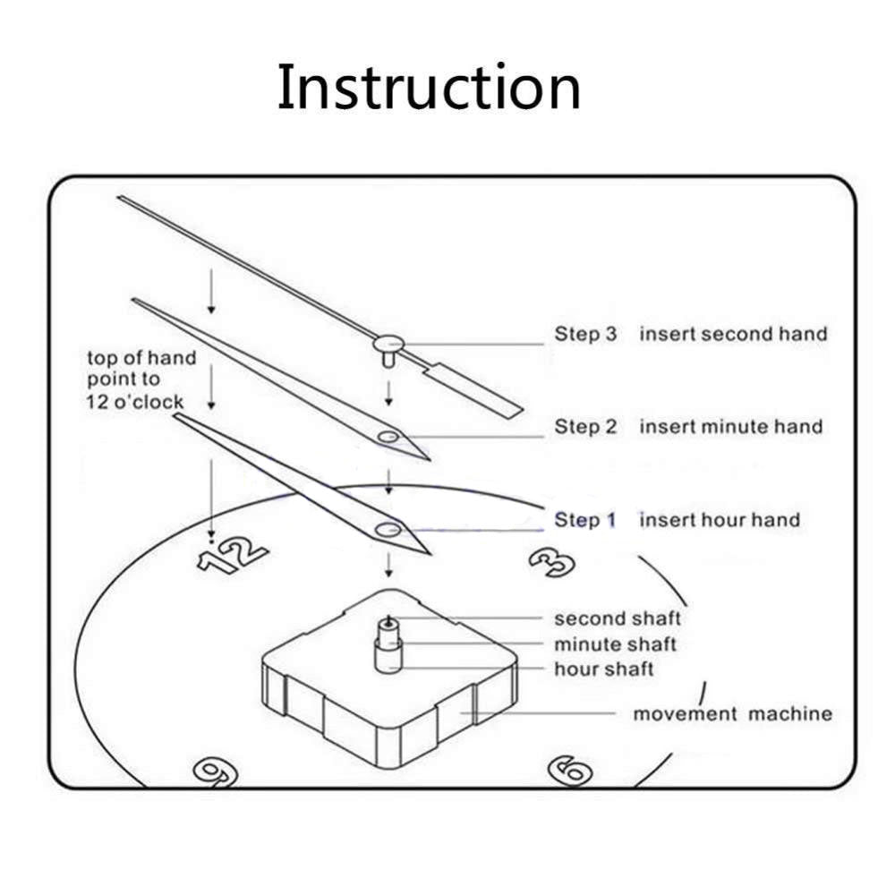 Music Notation Wall Clock - Artistic Pod