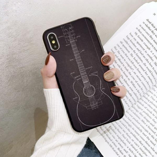 Free - Guitar Music iPhone Case