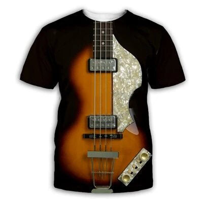 Guitar/Violin Music T-Shirt