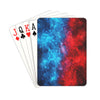 Blue & Red Music Playing Cards