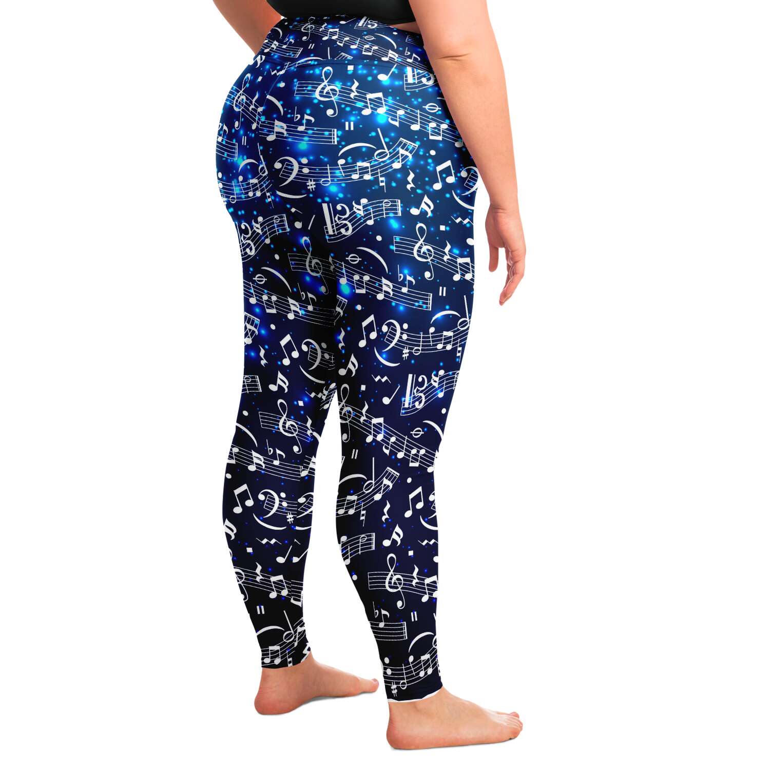 Music Plus Size Leggings