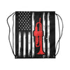 Trumpet American Drawstring Bags