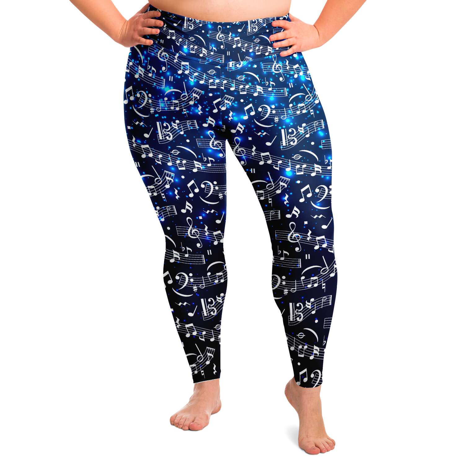 Music Plus Size Leggings