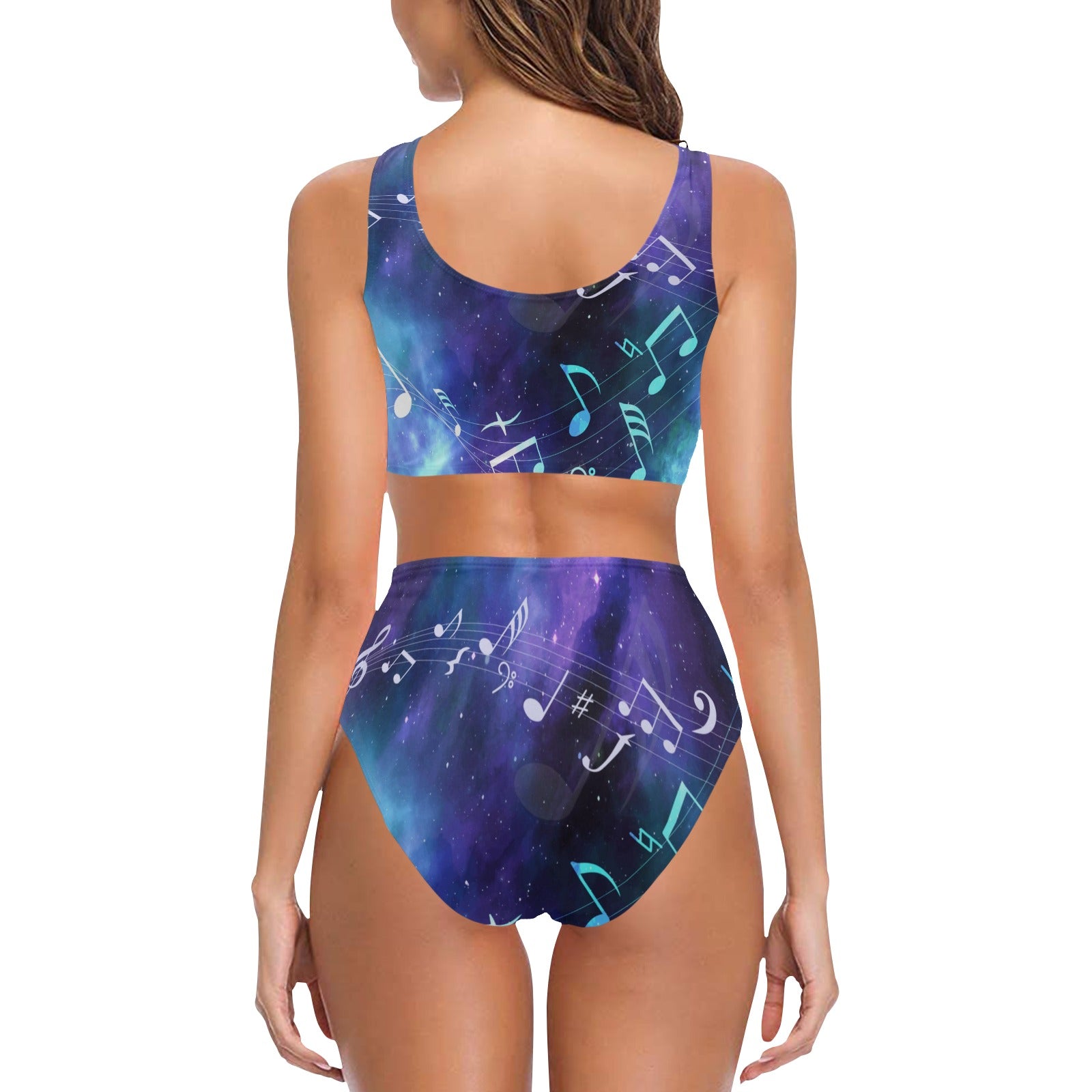 Musical Space Bikini Swimsuit