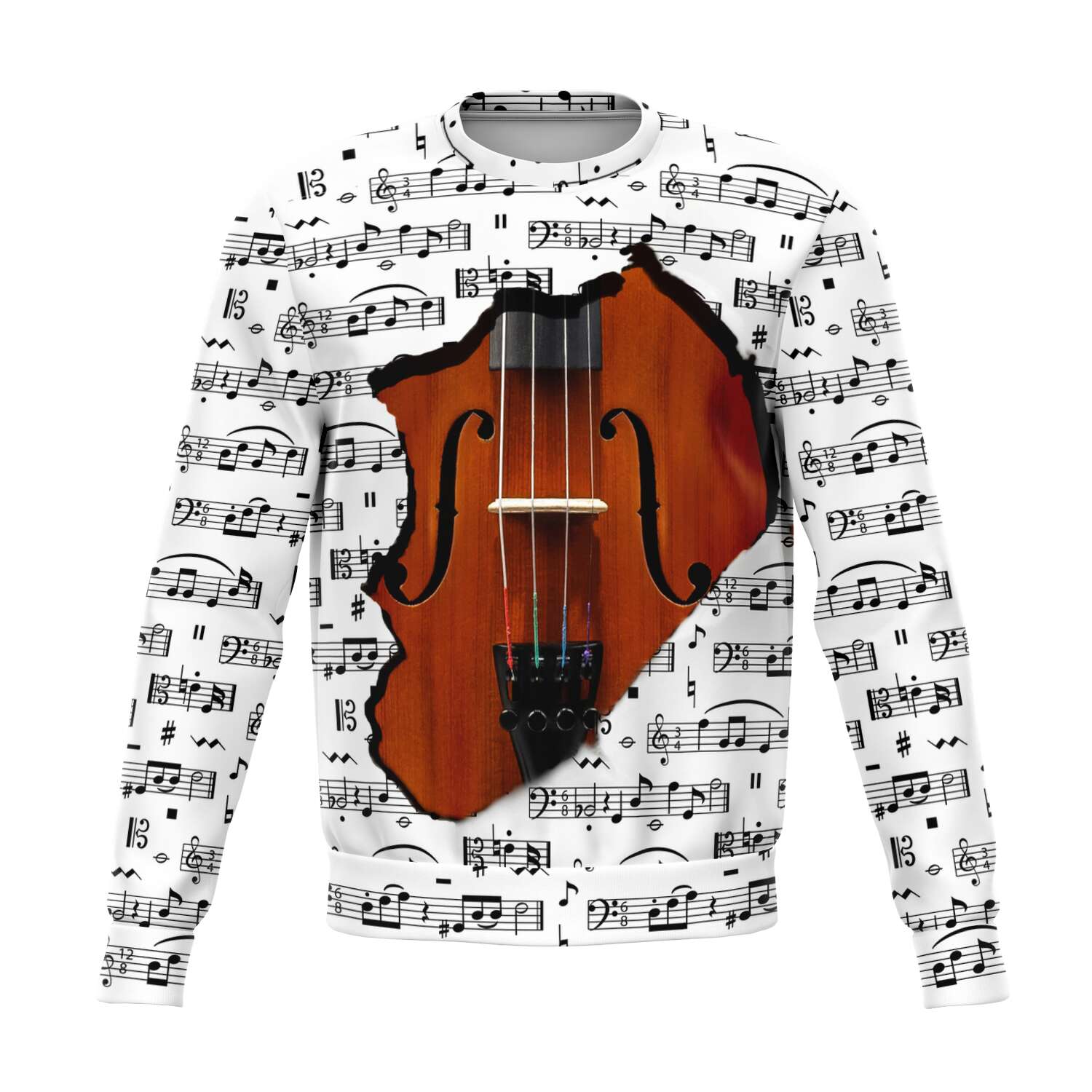 Violin Inside Sweatshirt