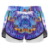 Piano Keys Purple Sports Shorts