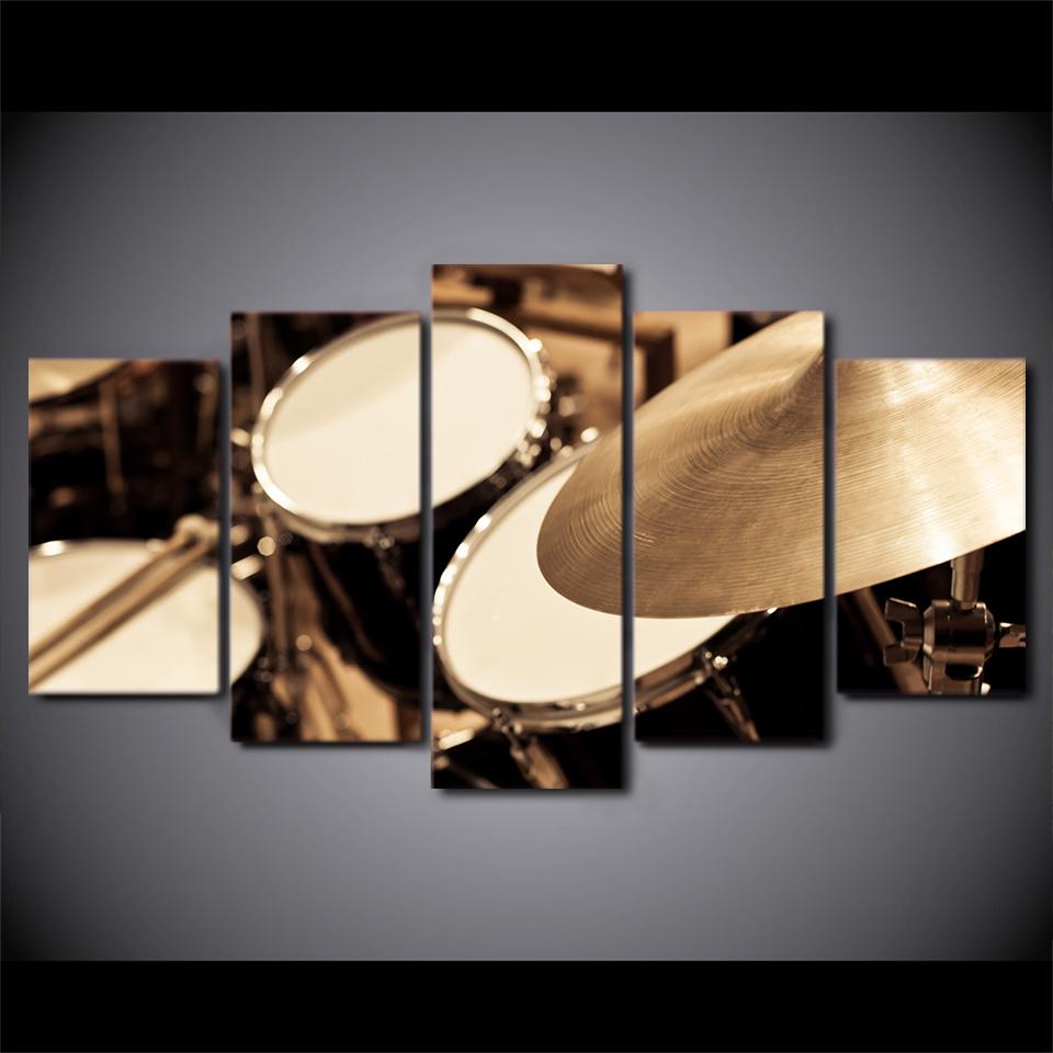 5 Pieces Side View Drum Canvas Art - { shop_name }} - Review