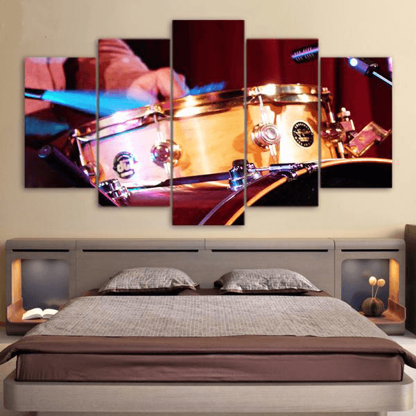 5 Pieces Snare Drum Canvas Art - { shop_name }} - Review